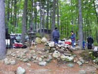 the site is cleared